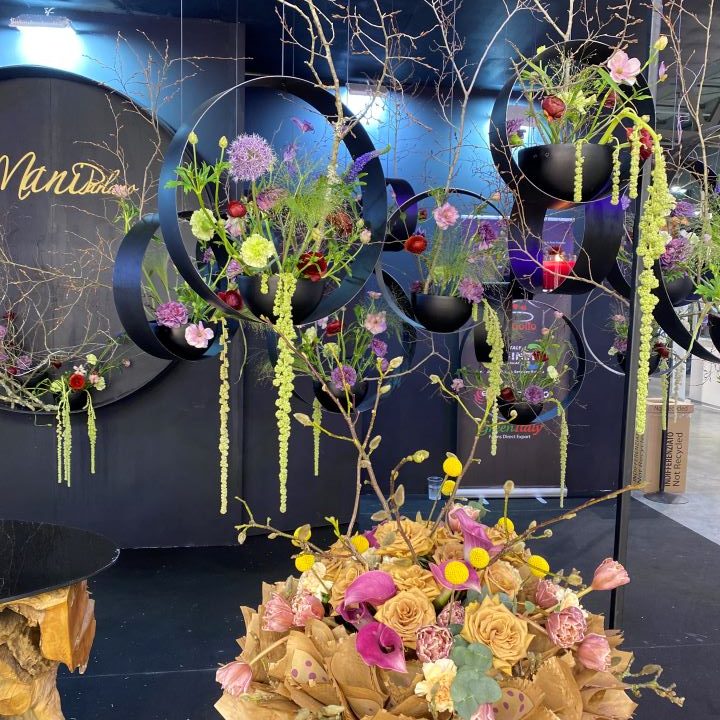 Design floral - instalação