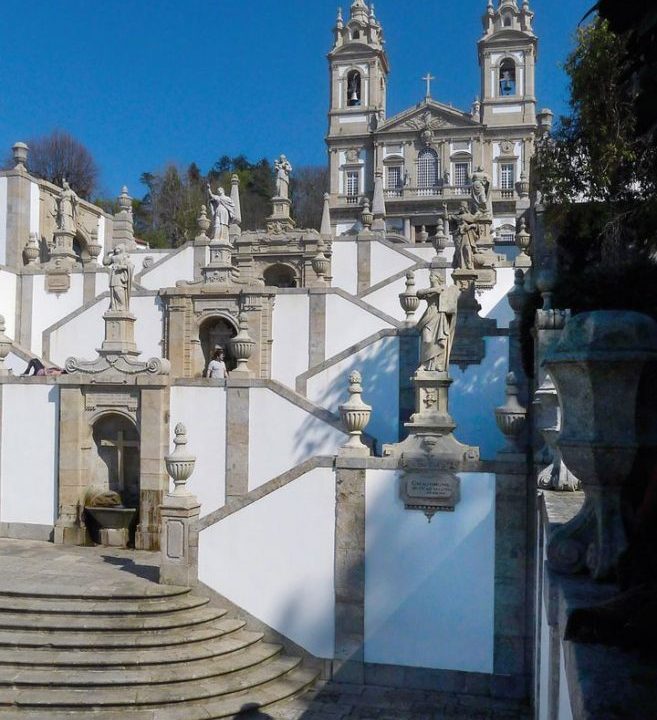 Santuário do Bom Jesus do Monte em Braga